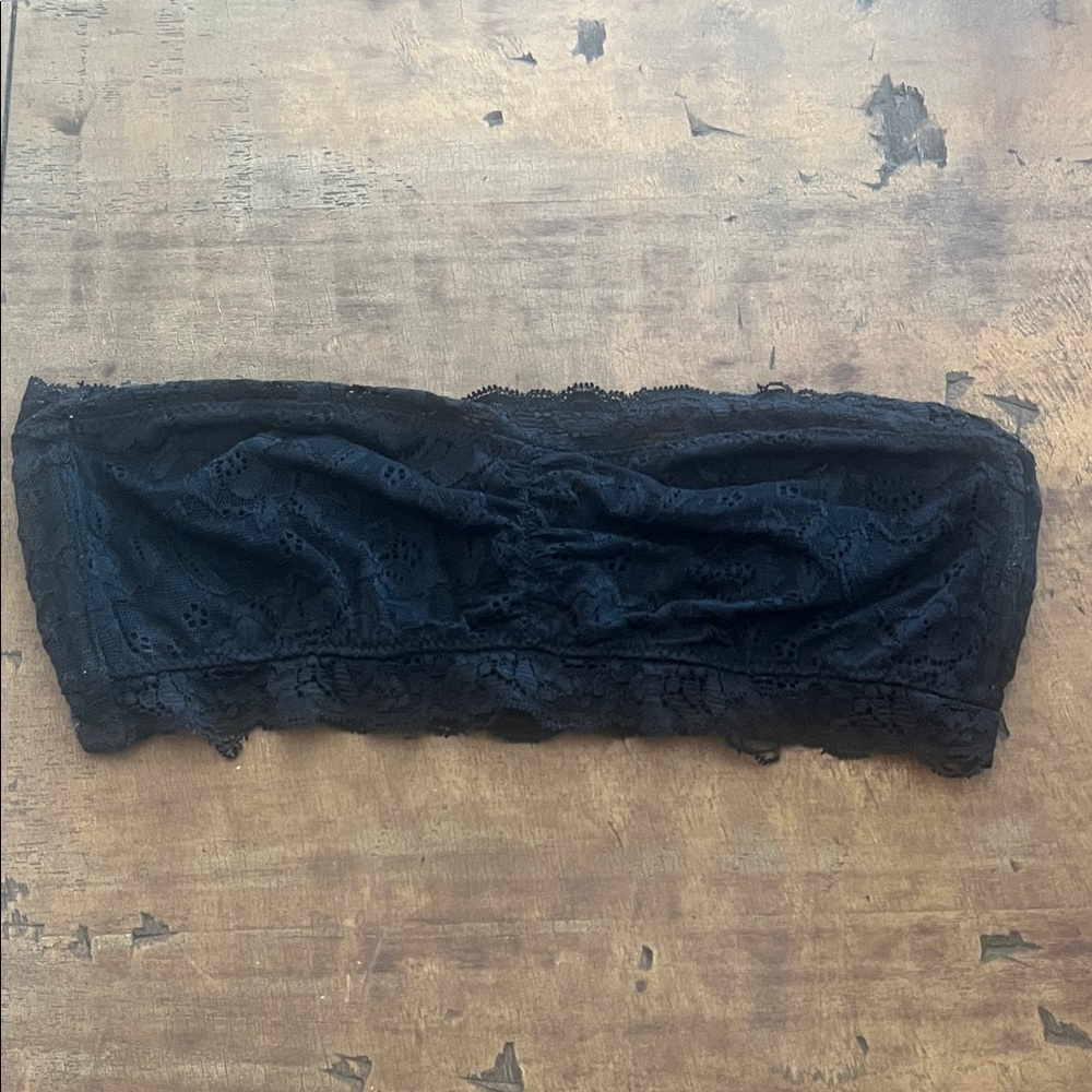Talula Black Lace Bandeau Bra